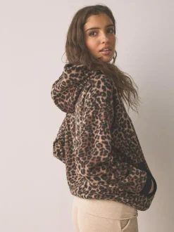 Next Half Zip Borg Fleece Animal Sale
