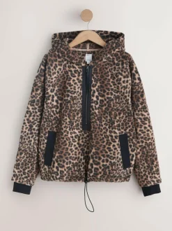 Next Half Zip Borg Fleece Animal Sale