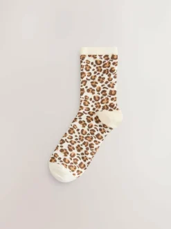 Next Ankle Socks 7 Pack Animal Print Discount