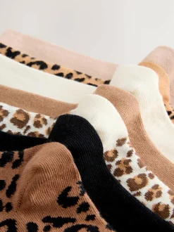 Next Ankle Socks 7 Pack Animal Print Discount