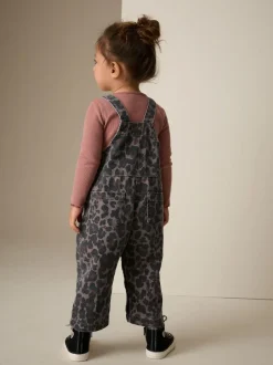 Next Denim Dungarees (3mths-7yrs) Animal Print Outlet