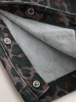 Next Denim Dungarees (3mths-7yrs) Animal Print Outlet