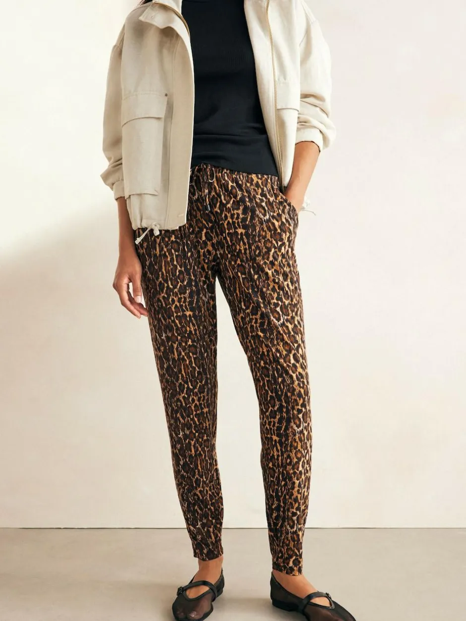 Next Jersey Joggers Animal Print Outlet