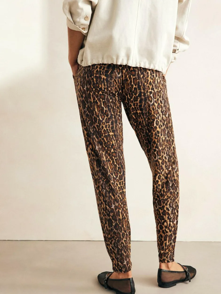 Next Jersey Joggers Animal Print Outlet