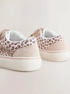 Next Standard Fit (F) Touch Fastening Trainers Animal Clearance