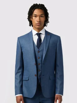 Antique Rogue Blue Blake Texture Jacket Clearance