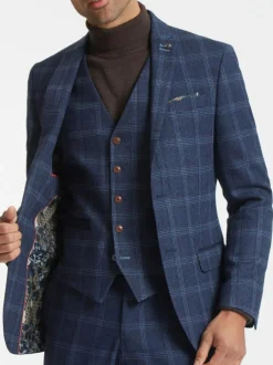 Antique Rogue Blue Hart Tweed Jacket Best
