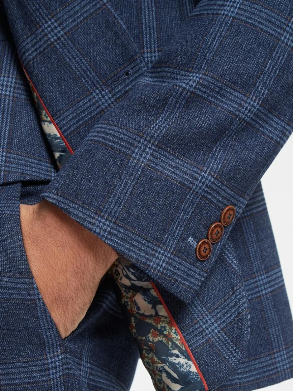 Antique Rogue Blue Hart Tweed Jacket Best