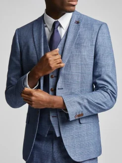 Antique Rogue Blue Hemlock Check Jacket Best