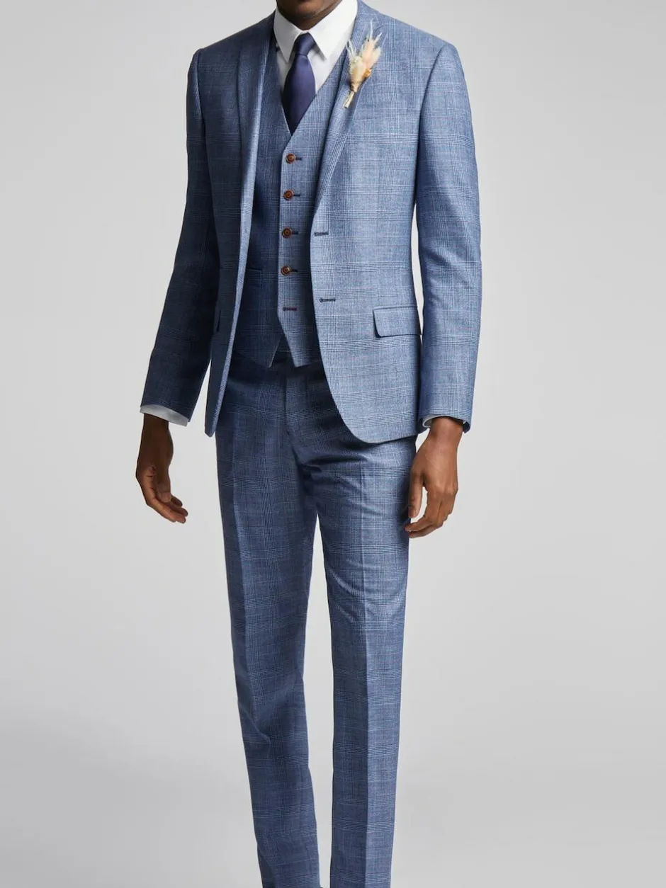 Antique Rogue Blue Hemlock Check Jacket Best
