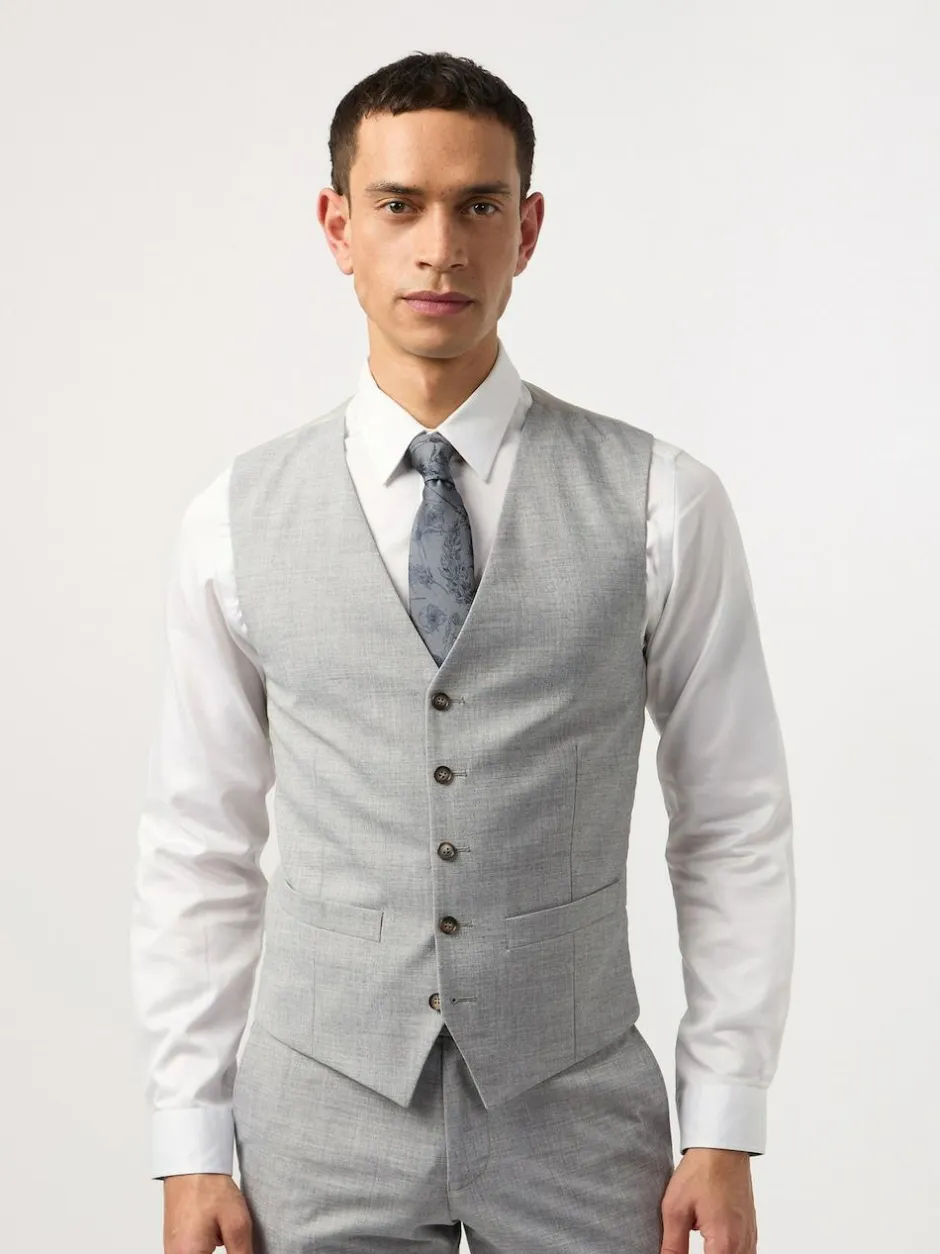 Antique Rogue Grey Montrose Pale Waistcoat Online