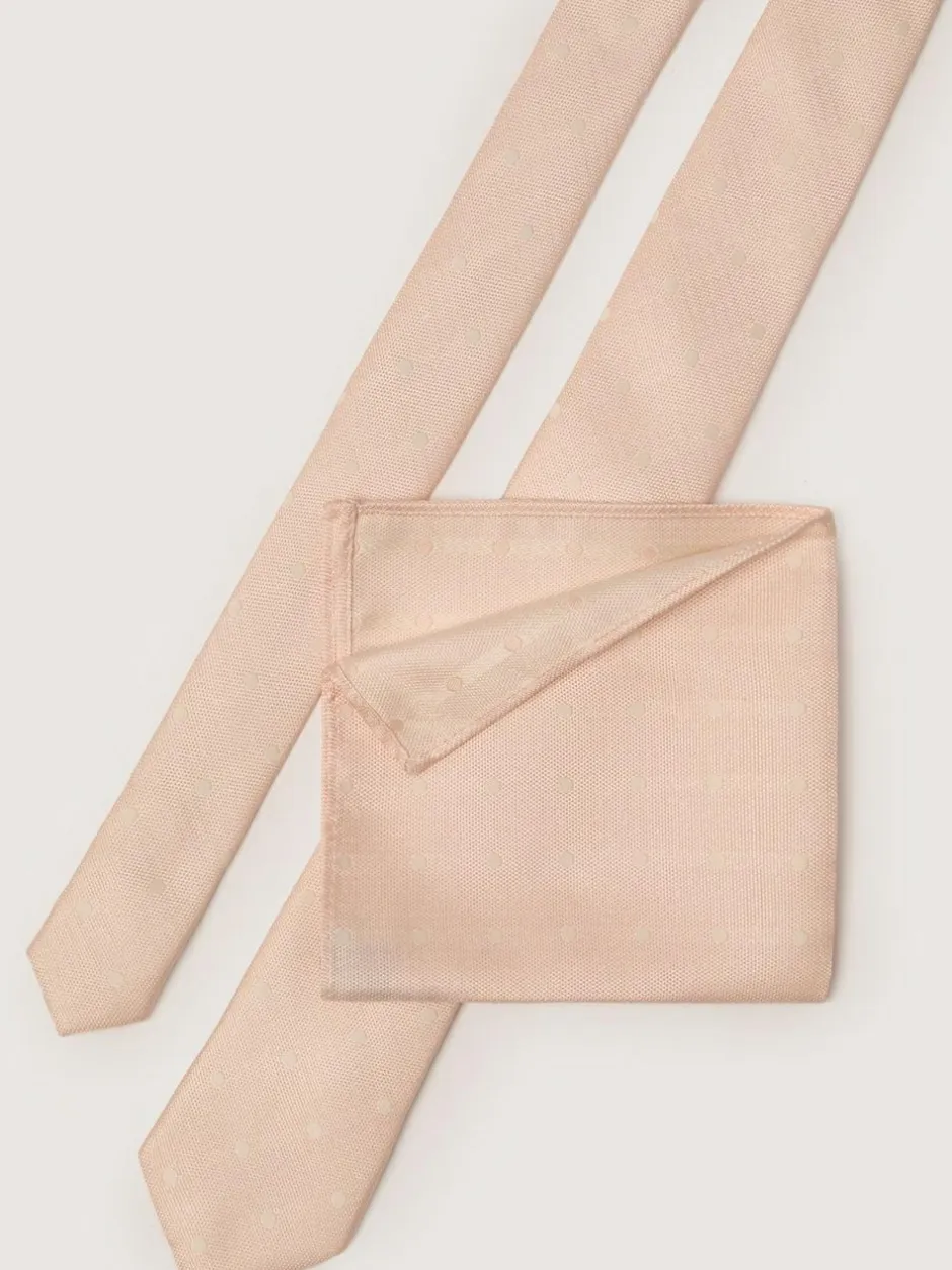 Antique Rogue Pink Polka Dot Tie Sale