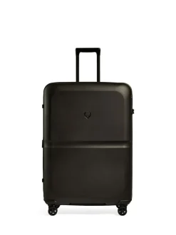 Antler Large Single Stripe Luggage Black
