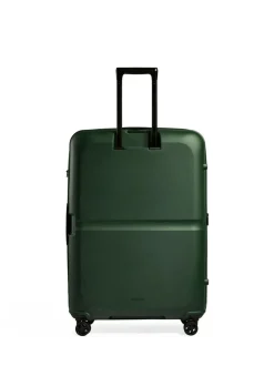 Antler Large Single Stripe Luggage Green