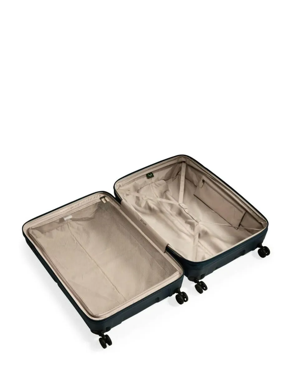 Antler Large Single Stripe Luggage Blue Hot