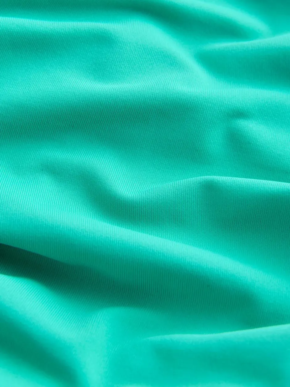 Next DD+ Knot Front Plunge Bikini Top Aqua Green Hot