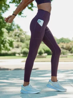 Next Active Sports Dry Tech Sculpting Leggings Aubergine Discount