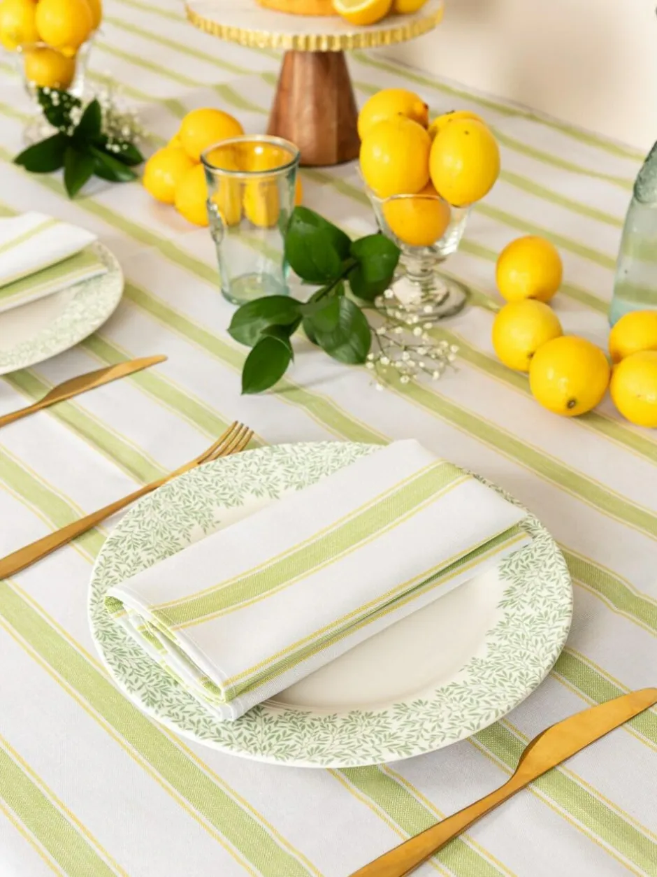 Avalon Home Multi Ticking Stripe Napkins Set of 2 Sale