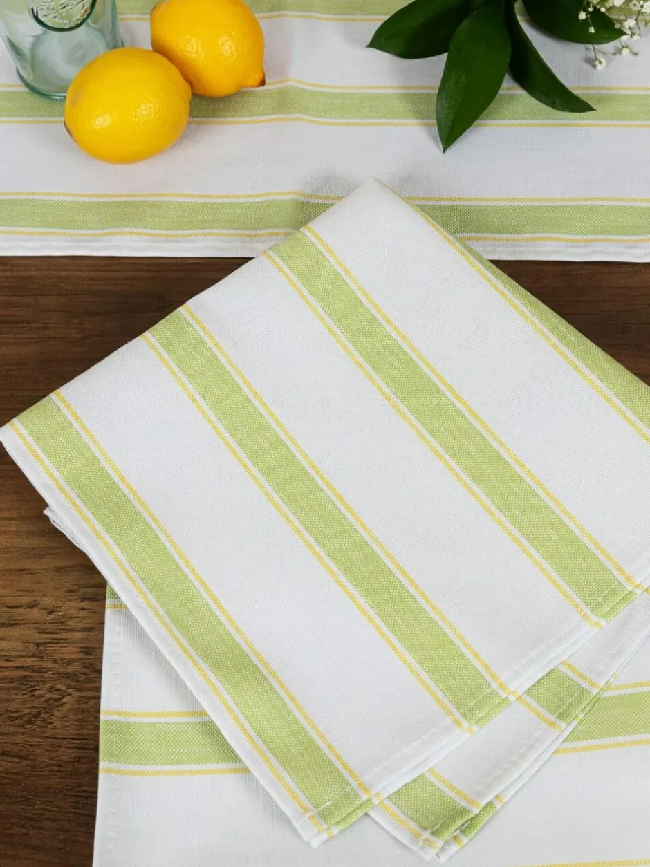 Avalon Home Multi Ticking Stripe Napkins Set of 2 Sale