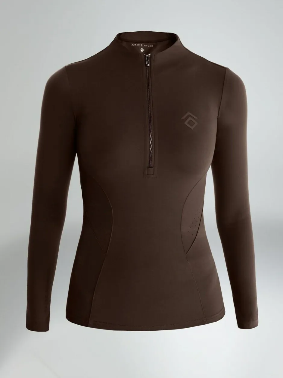 Aztec Diamond Base Layer Brown New