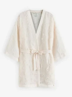 B by Ted Baker Feather Ivory Bridal Robe Hot