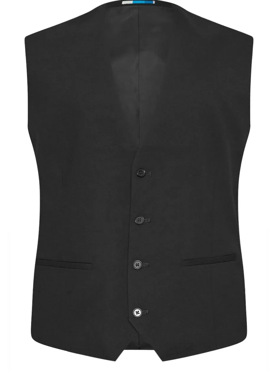 BadRhino Big & Tall Black Tailoring Suit Waistcoat Online