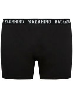 BadRhino Big & Tall Boxers 5 Packs Black