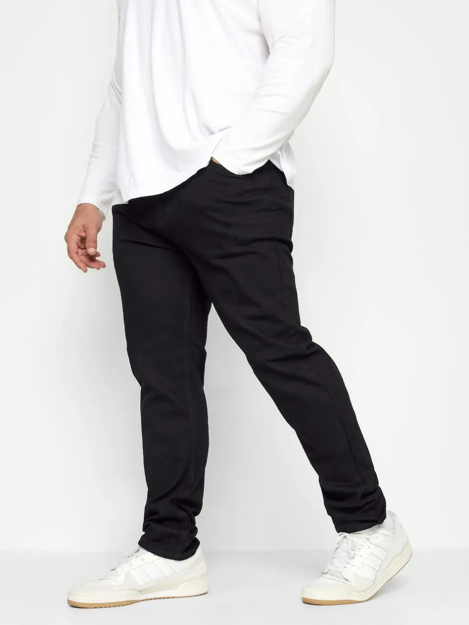 BadRhino Big & Tall Stretch Leg Jeans Black Online