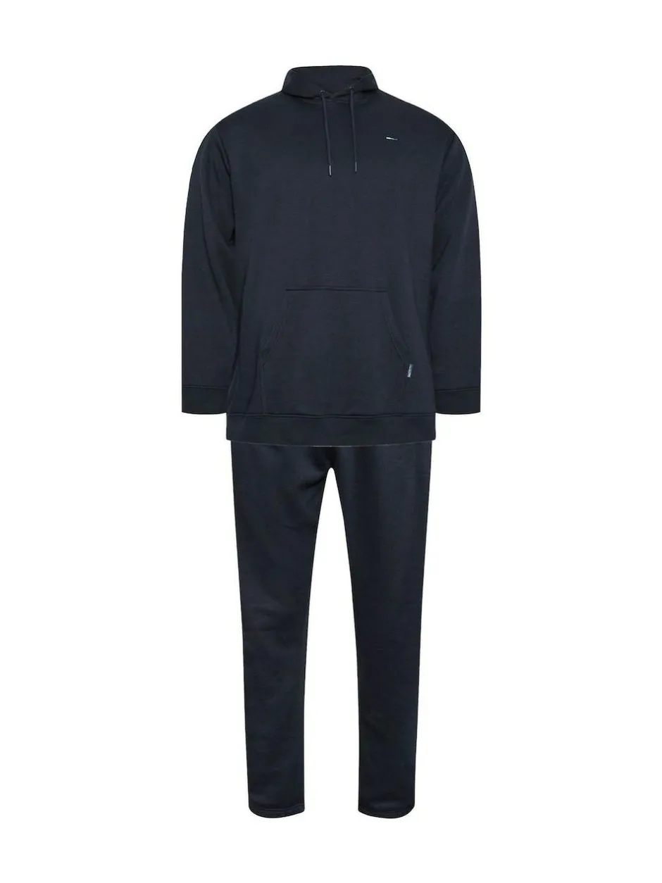 BadRhino Big & Tall Blue Hoodie and Cargo Joggers Set New