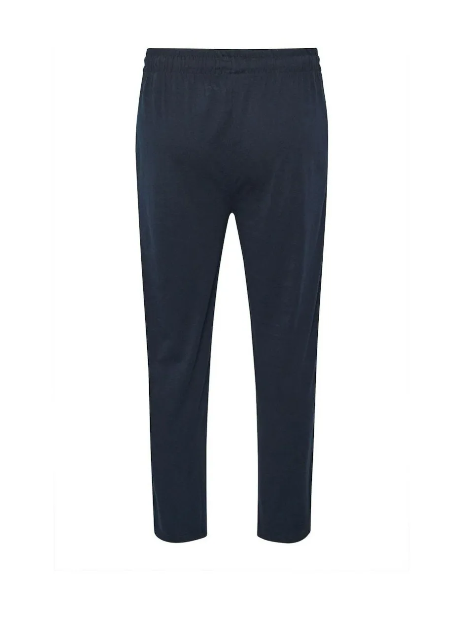 BadRhino Big & Tall Jersey Lounge Joggers Blue