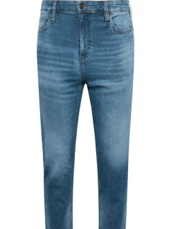 BadRhino Big & Tall Washed Denim Jeans Mid Blue Sale