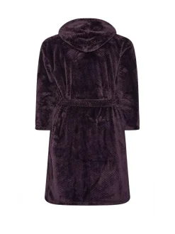 BadRhino Big & Tall Red Textured Hooded Robe