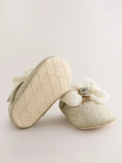 Baker by Ted Baker Baby Girls Padders Shoes With Bow Online