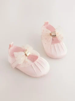 Baker by Ted Baker Baby Padders Shoes With Bow Pink Best