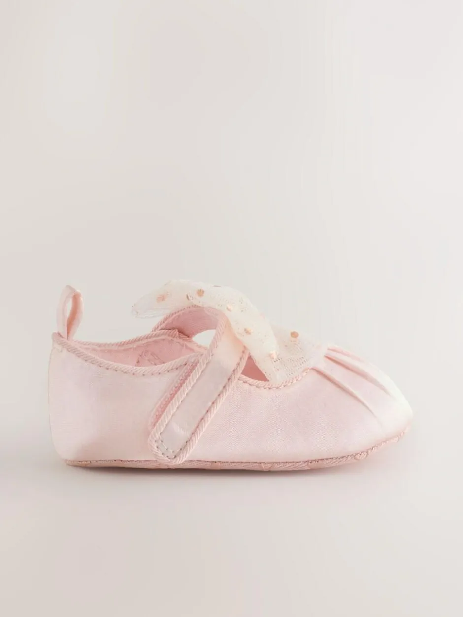 Baker by Ted Baker Baby Padders Shoes With Bow Pink Best