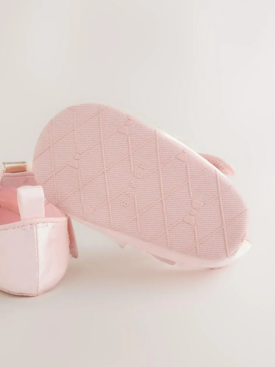 Baker by Ted Baker Baby Padders Shoes With Bow Pink Best