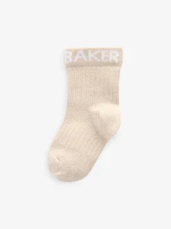 Baker by Ted Baker Baby Socks 5 Pack Multi New