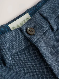 Baker by Ted Baker Blue Jersey Suit Trousers Sale