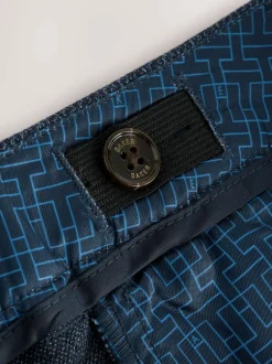 Baker by Ted Baker Blue Jersey Suit Trousers Sale