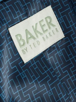 Baker by Ted Baker Blue Jersey Suit Jacket Hot