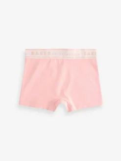 Baker by Ted Baker Boxer 5 Pack Pink Hot
