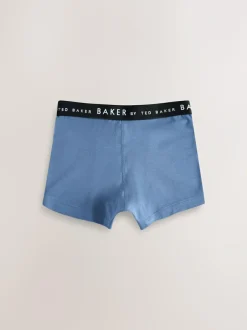 Baker by Ted Baker Boys Boxers 5 Pack Red Discount