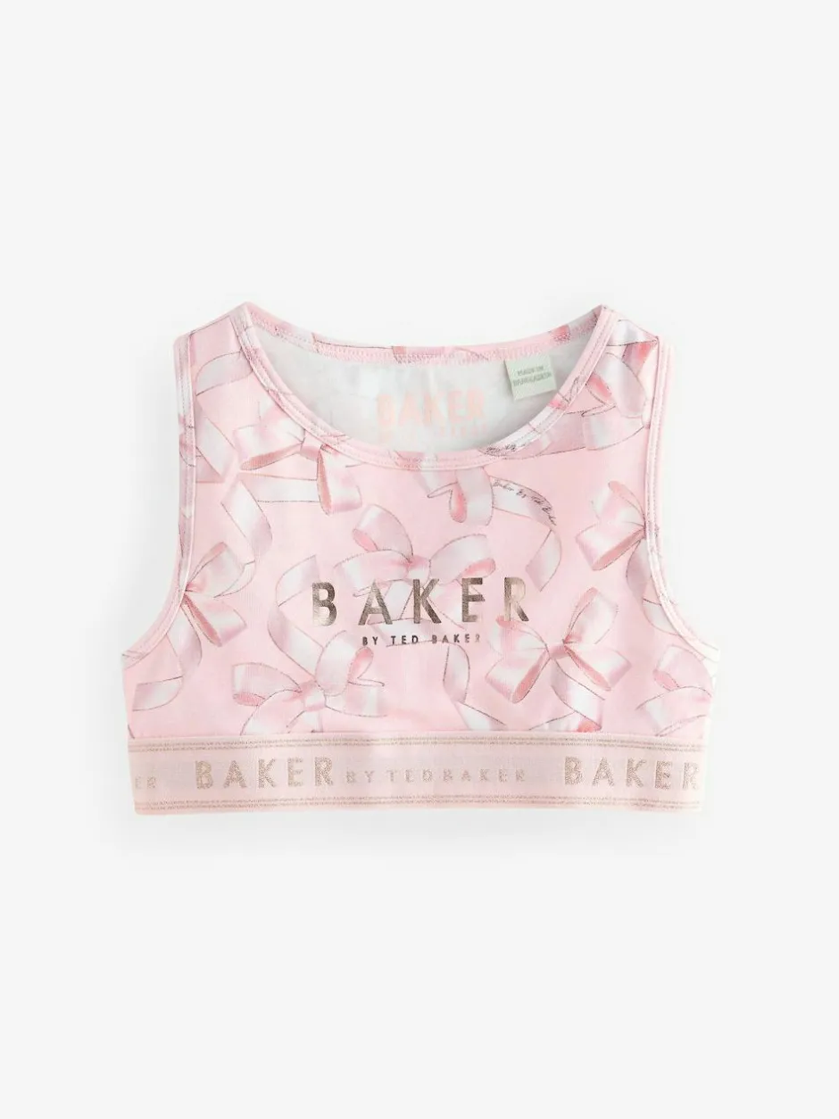 Baker by Ted Baker Crop Tops 3 Pack Pink Online