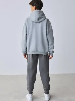Baker by Ted Baker Oversized Graphic Hoodie and Joggers Set Grey Best