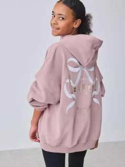 Baker by Ted Baker Oversized Back Print Hoodie New