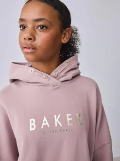 Baker by Ted Baker Oversized Back Print Hoodie New