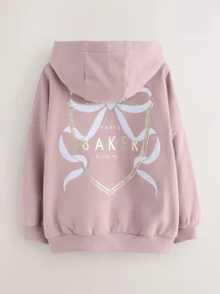 Baker by Ted Baker Oversized Back Print Hoodie New