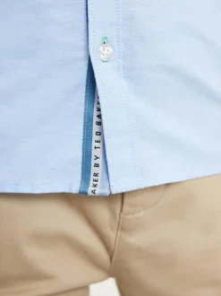 Baker by Ted Baker Oxford Shirt Blue