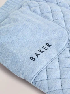 Baker by Ted Baker Quilted Jacket T-Shirt and Trousers 3 Piece Set Blue Sale
