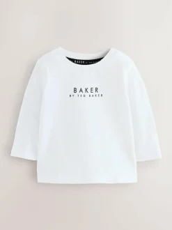 Baker by Ted Baker Quilted Jacket T-Shirt and Trousers 3 Piece Set Blue Sale